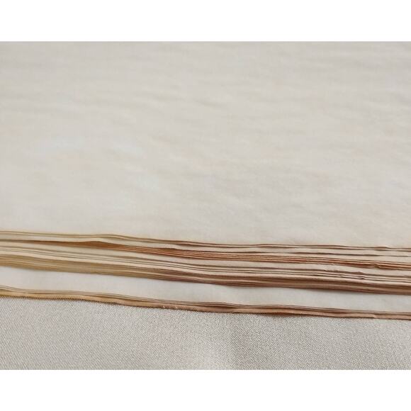 50 Tea Stained 8.5"x11" Dyed Papers - Picture 3 of 3